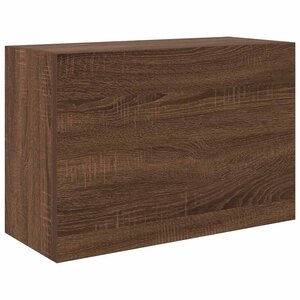 vidaXL Armoire murale de bain chêne marron 60x25x40 cm bois ingénierie