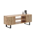 Meuble TV focus 135 cm chevrons