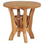 vidaXL Ensemble de bistro de jardin 3 Pièces Bois de teck solide