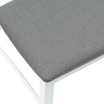 vidaXL Chaises de salle à manger 2 Pièces Blanc 43 x 54 x 89 cm