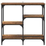 vidaXL Table console Bois Ancien 80 x 29 x 75 cm Bois d'ingénierie