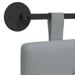 vidaXL Tête de lit suspendue Tissu