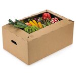 Caisse carton pour livraison des produits de consommation raja 60x40x25 (lot de 15)