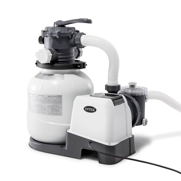 Intex Pompe de filtration à sable Krystal Clear 26646GS 7 9 m³/h