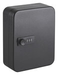 THIRARD - Armoire à clés à combinaison  3 chiffres  capacité 30 clés  200x160x75mm  époxy noir - THIRARD
