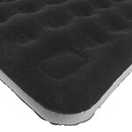 Outwell Matelas pneumatique Classic Single oreiller et pompe noir/gris