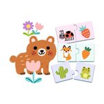 Djeco DJ08273 - Puzzle duo Couleurs