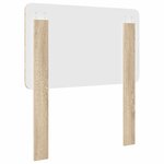 vidaXL Tête de lit Chêne Sonoma 75 cm Bois d'ingénierie