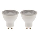 Lot de 2 spots LED 6W GU10 425lm 4000K