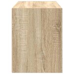 vidaXL Armoire avec 2 tiroirs chêne sonoma 60x31x40 cm bois ingénierie