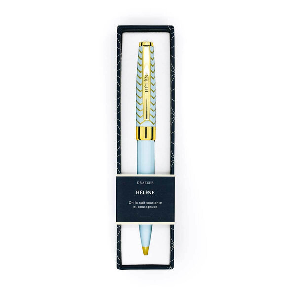 Stylo personnalisé prénom de femme au choix - Pastel Chic - Hélène - Draeger