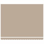 vidaXL Auvent Rétractable Beige 400 × 300 cm Tissu et Métal