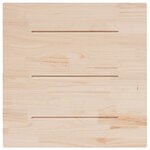 vidaXL Dessus de table 90x90x2 5 cm bois de pin massif