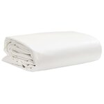 vidaXL Bâche blanc 5x6 m 650 g/m²