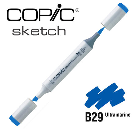 Marqueur à l'alcool Copic Sketch B29 Ultramarine