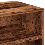 vidaXL Meuble TV vieux bois 80x40x40 cm bois d'ingénierie
