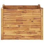 vidaXL Lit surélevé de jardin 110x60x84 cm Bois massif d'acacia