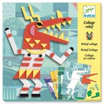 Djeco DJ09406 - Monsters gallery collage relief
