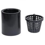 vidaXL Écumoire de surface d'étang sur pied