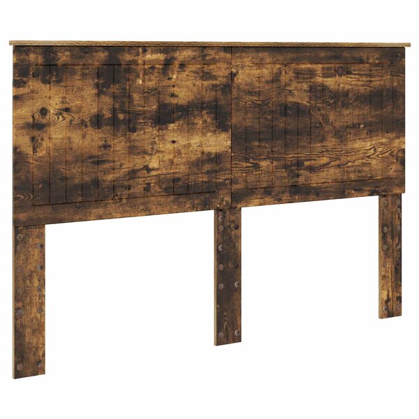 vidaXL Tête de lit Chêne fumé 150 cm Bois d'ingénierie