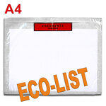 Lot de 1000 pochettes documents ci-inclus eco-list a4