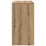vidaXL Bureau d'écriture Chêne Bois d'ingénierie 80 x 40 x 76 cm