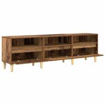 vidaXL Meuble TV Bois ancien 150 x 30 x 45 cm Bois d'ingénierie