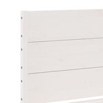 vidaXL Cadre de lit extra long sans matelas 140x220 cm bois massif
