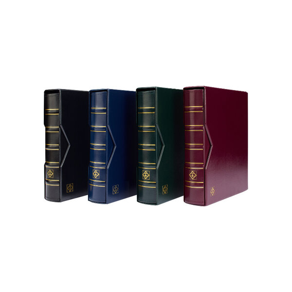 Reliure Optima Classic Set Leuchtturm avec étui de protection. Couleur - Bleu