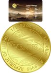 Pièce de monnaie en Or 12 Dollars g 0.031 (1/1000 oz) Millésime 2026 Planet VENUS (PRÉCOMMANDE)
