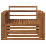 vidaXL 2 Pièce Canapé d’extérieur Naturel