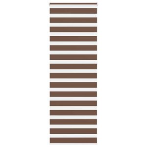 vidaXL Store zèbre marron 85x230 cm largeur du tissu 80 9 cm polyester