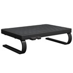 vidaXL Support de moniteur Noir 37x28x11 5 cm