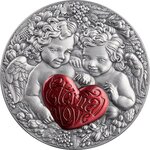 Pièce de monnaie en Argent 1000 Francs g 31.1 (1 oz) Millésime 2026 Celestial Beauty ETERNAL LOVE