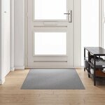 vidaXL Tapis Couloir Gris clair 100 x 250 cm 100 Polypropylène
