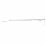 vidaXL Auvent Blanc 6 × 3 5 m Métal