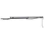 vidaXL Auvent avec Anthracite 3 x 2 5 m Métal