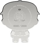 Pièce de monnaie en Argent 2 Dollars g 31.1 (1 oz) Millésime 2025 MLB Players Chibi BRYCE HARPER MLB