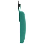 vidaXL Tête de lit suspendue Avec lumière LED Turquoise Velours
