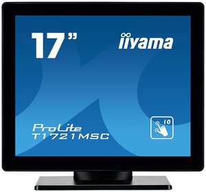 Iiyama prolite t1721msc-b1 écran plat de pc 43 2 cm (17") 1280 x 1024 pixels sxga led écran tactile dessus de table noir