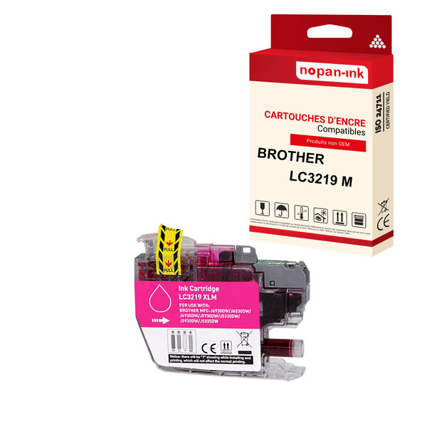 Nopan-ink - x1 cartouche brother lc3219 xl lc3219xl compatible