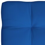 vidaXL Coussins de canapé palette 7 Pièces Bleu royal