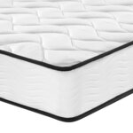 vidaXL Matelas à ressorts bonnell moyen 70x200 cm
