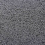 vidaXL Tapis shaggy doux lavable 160x230 cm Antidérapant Anthracite