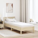vidaXL Matelas Blanc 80 x 200 cm Mousse