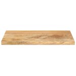 vidaXL Dessus de table 60x20x2 5 cm rectangulaire bois massif manguier