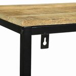 vidaXL Bibliothèque Marron 70 x 35 x 110 cm Bois de manguier massif