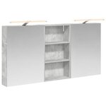 vidaXL Ensemble de Meubles de Salle de Bain 3 Pièces 140 x 14 5 x 70 cm
