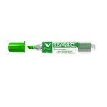 Marqueur Rechargeable V BOARD MASTER Begreen Pointe Biseauté Moyenne Vert PILOT