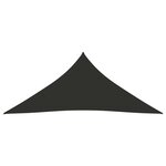 vidaXL Voile de parasol tissu oxford triangulaire 4x5x5 m